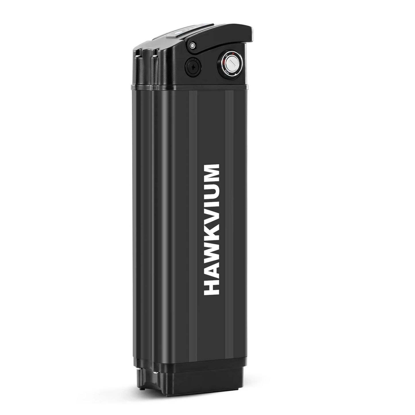 Black Silver Fish 36V 13Ah Ebike Battery