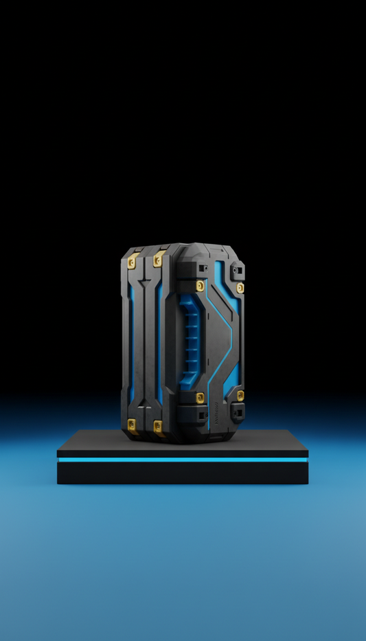 Rugged Metal Case Battery